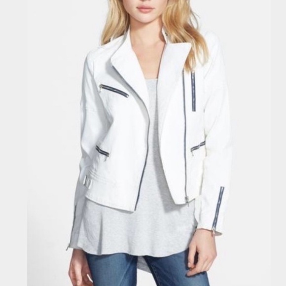 7 For All Mankind Jackets & Blazers - Women's White Jacket